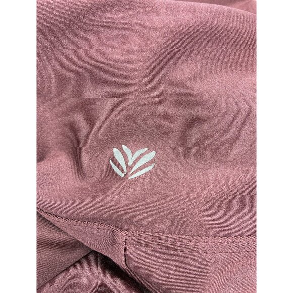 Forever 21 Womens Leggings Size S Mauve High Rise Stretchy Athleisure Pants Yoga - Picture 6 of 6